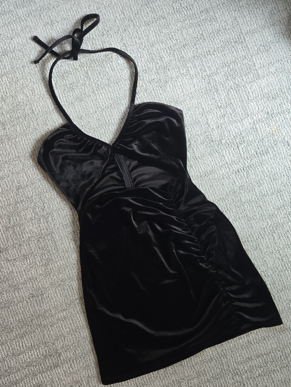 Velvet Mini Dress